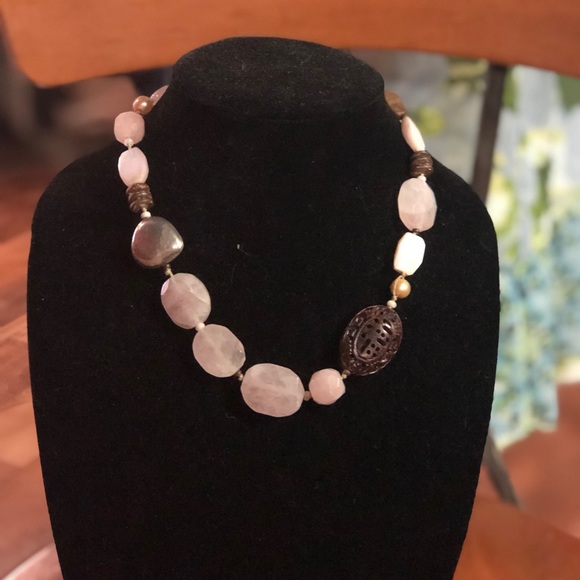 Silpada Jewelry - Silpada Rose Quartz necklace